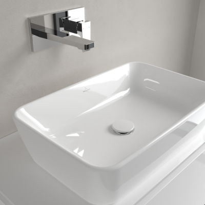 Villeroy & Boch Architectura ant stalviršio pastatomas stačiakampis praustuvas, 60 cm, be persipylimo