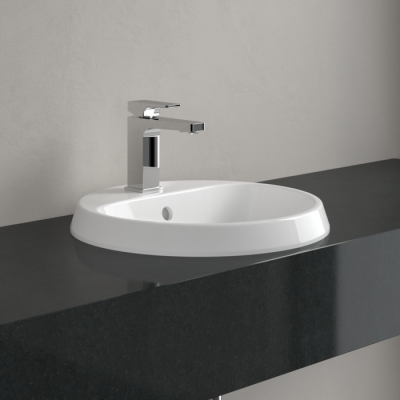 Villeroy & Boch Architectura įleidžiamas praustuvas, 45 cm, su persipylimu