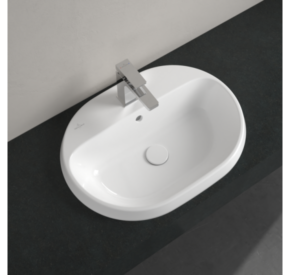 Villeroy & Boch Architectura įleidžiamas praustuvas, 60 cm, su persipylimu