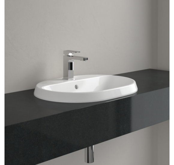 Villeroy & Boch Architectura įleidžiamas praustuvas, 60 cm, su persipylimu