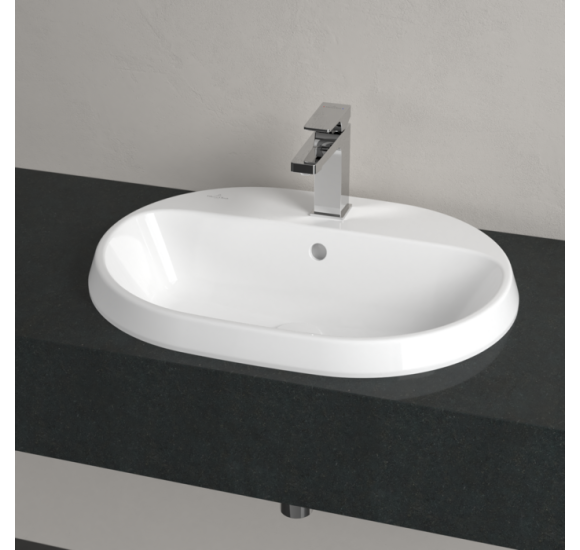 Villeroy & Boch Architectura įleidžiamas praustuvas, 60 cm, su persipylimu