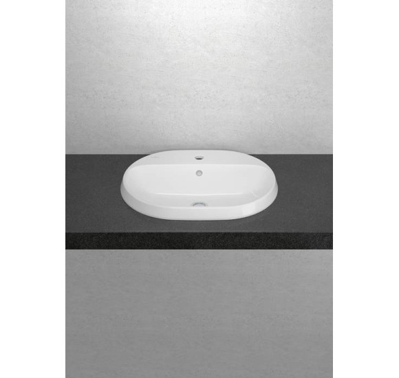 Villeroy & Boch Architectura įleidžiamas praustuvas, 60 cm, su persipylimu