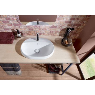 Villeroy & Boch Architectura įleidžiamas praustuvas, 60 cm, su persipylimu