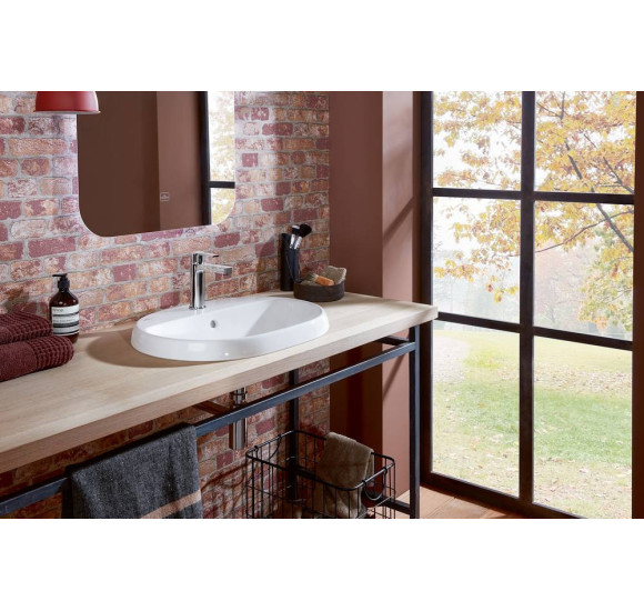 Villeroy & Boch Architectura įleidžiamas praustuvas, 60 cm, su persipylimu