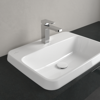 Villeroy & Boch Architectura stačiakampis įleidžiamas praustuvas, 60 cm, be persipylimo