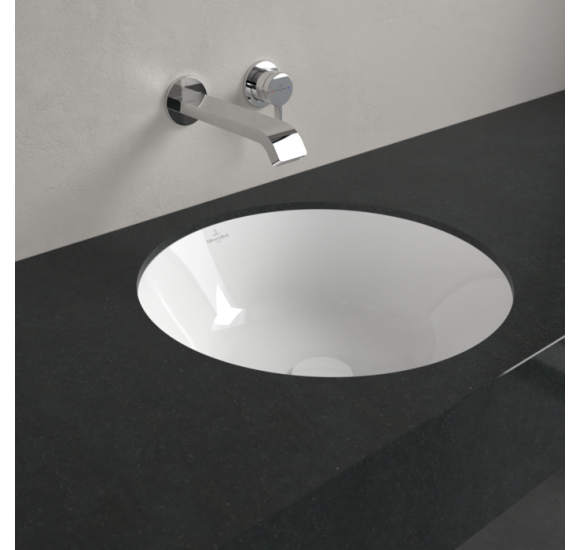 Villeroy & Boch Architectura po stalviršiu montuojamas praustuvas, 40 cm, su persipylimu