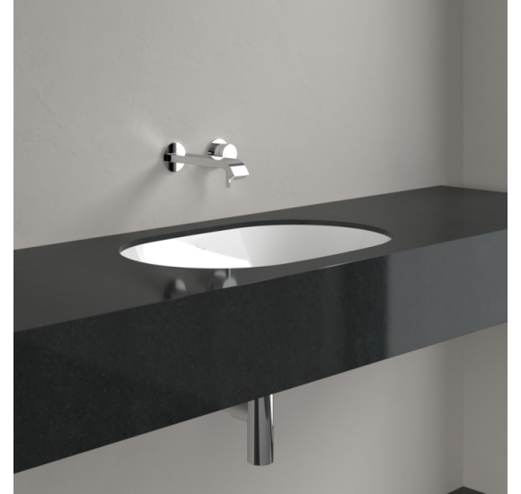 Villeroy & Boch Architectura po stalviršiu montuojamas praustuvas, 57 cm, be persipylimo