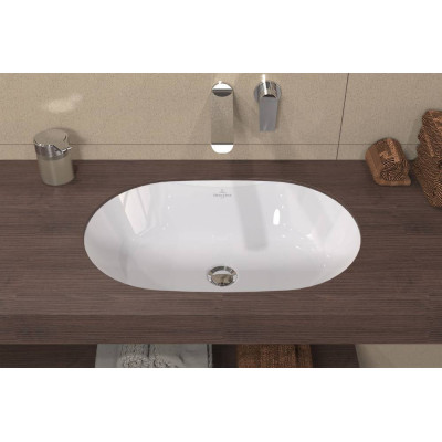Villeroy & Boch Architectura po stalviršiu montuojamas praustuvas, 57 cm, be persipylimo