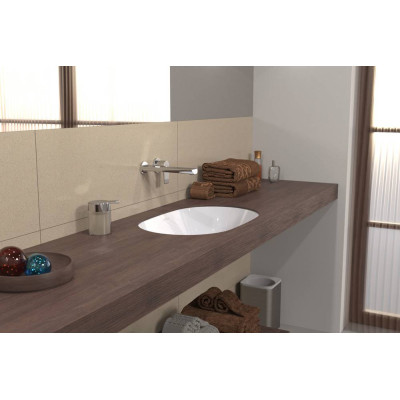 Villeroy & Boch Architectura po stalviršiu montuojamas praustuvas, 57 cm, be persipylimo