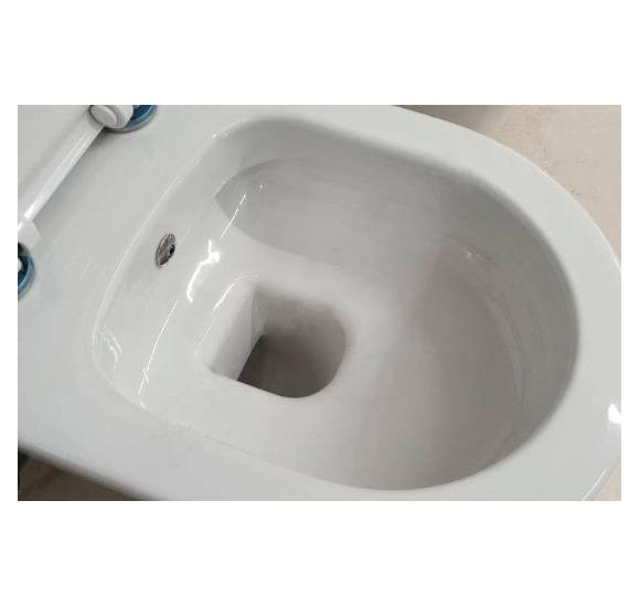 Bocchi V-Tondo pakabinamas klozetas "Rimless" be dangčio su bidete anga