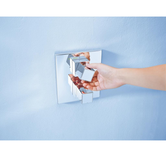 IŠPARDAVIMAS. Grohe Grohtherm Cube potinkinis termostatinis maišytuvas, 2 krypčių išbėgimas