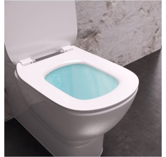 Ideal Standard Tesi pastatomas klozetas su bakeliu ir soft close dangčiu