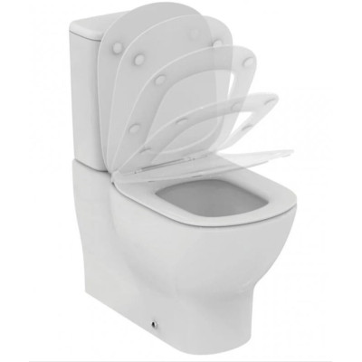 Ideal Standard Tesi pastatomas klozetas su bakeliu ir soft close dangčiu