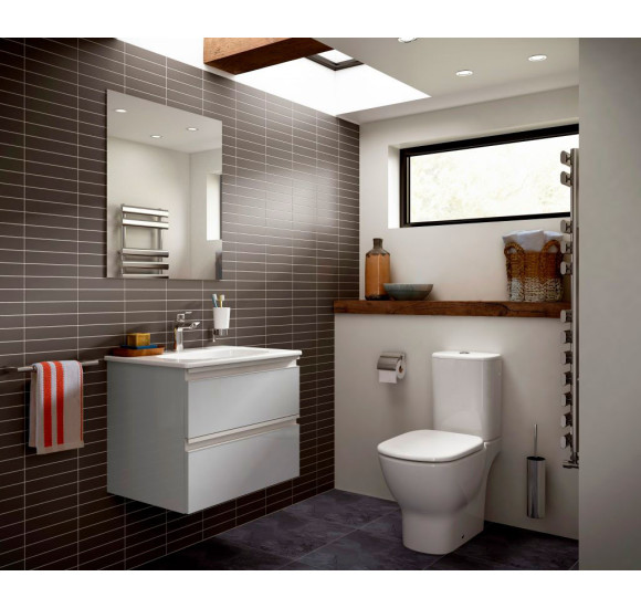 Ideal Standard Tesi pastatomas klozetas su bakeliu ir soft close dangčiu