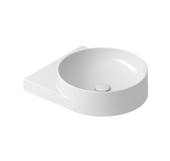 RAVAK Yard 400 pakabinamas praustuvas, be skylės maišytuvui