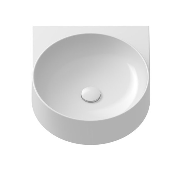 RAVAK Yard 400 pakabinamas praustuvas, be skylės maišytuvui