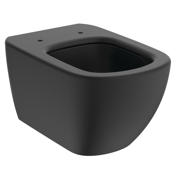 3in1 Ideal Standard Tesi klozeto komplektas su "soft close" dangčiu ir WC rėmu (juodos sp.)