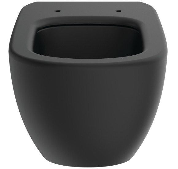 3in1 Ideal Standard Tesi klozeto komplektas su "soft close" dangčiu ir WC rėmu (juodos sp.)