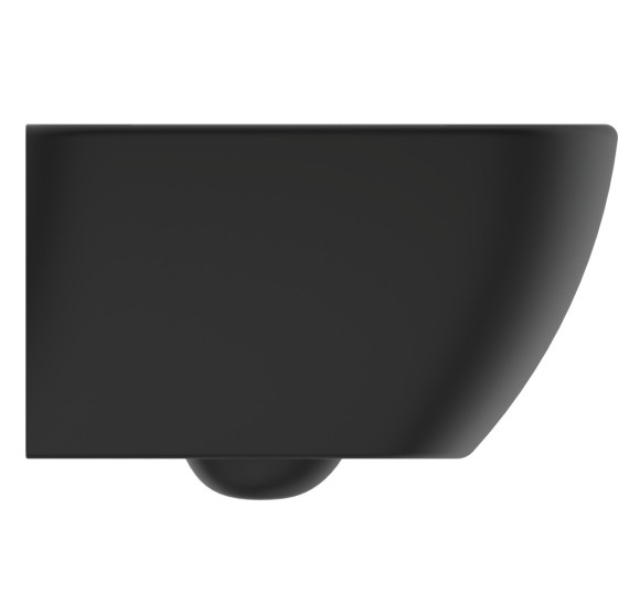 3in1 Ideal Standard Tesi klozeto komplektas su "soft close" dangčiu ir WC rėmu (juodos sp.)