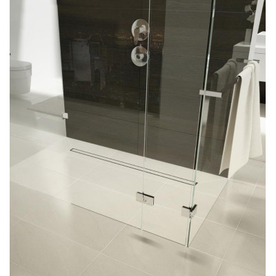 H+M dušo latako komplektas su įklijuojama plytele (pasirenkamas dydis)