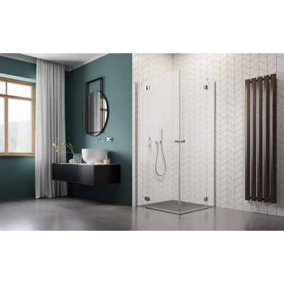 Radaway Torrenta KDD 90x90cm kampinė dušo kabina, chromo profiliai