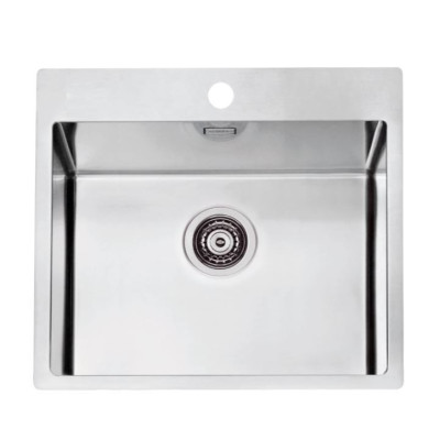 ALVEUS Pure 70 nerūdijančio plieno plautuvė