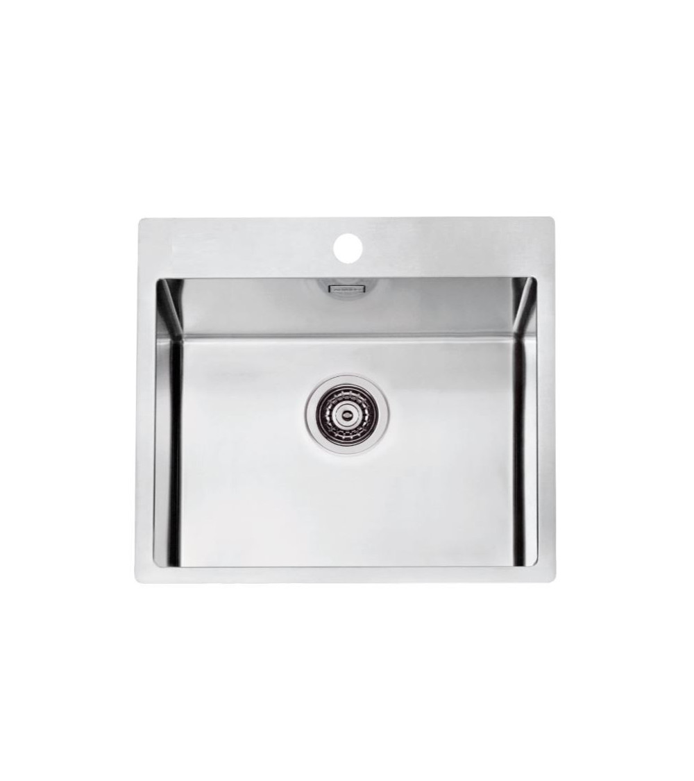 ALVEUS Pure 70 nerūdijančio plieno plautuvė