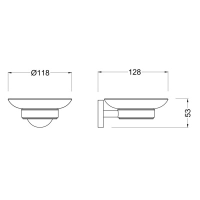 IŠPARDAVIMAS. Bocchi Piave muilinė, juodos spalvos