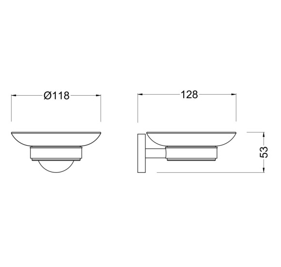 IŠPARDAVIMAS. Bocchi Piave muilinė, juodos spalvos
