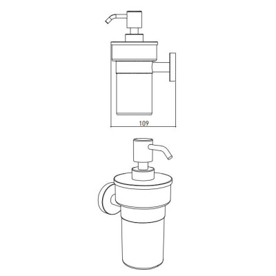 IŠPARDAVIMAS. Bocchi Piave dozatorius