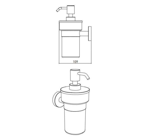 IŠPARDAVIMAS. Bocchi Piave dozatorius