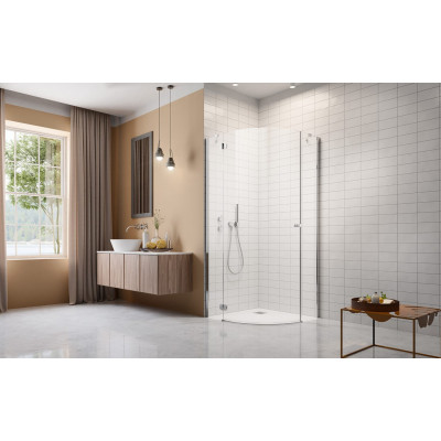 Radaway Torrenta PDJ 90x90 pusapvalė dušo kabina