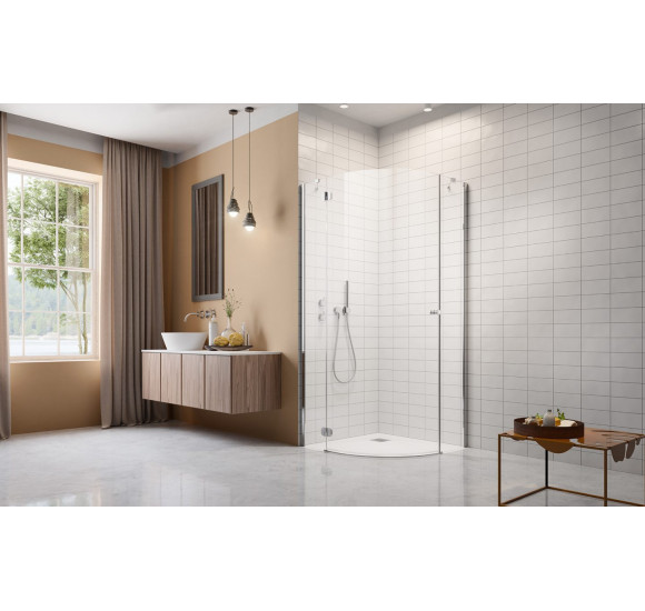 Radaway Torrenta PDJ 90x90 pusapvalė dušo kabina