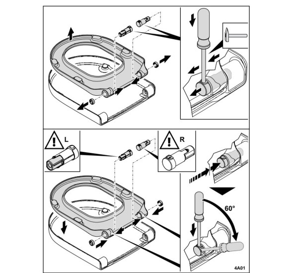 Villeroy&Boch Klozeto plono dangčio su Soft Close vyrių rinkinys (Architectura, Avento, Subway, Subway 2.0)