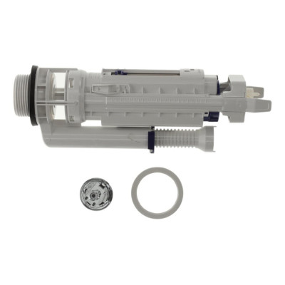 Villeroy&Boch universalus laisvai pastatomo klozeto nuleidimo mechanizmo vožtuvas su mygtuku