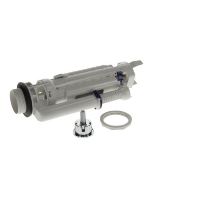 Villeroy&Boch universalus laisvai pastatomo klozeto nuleidimo mechanizmo vožtuvas su mygtuku