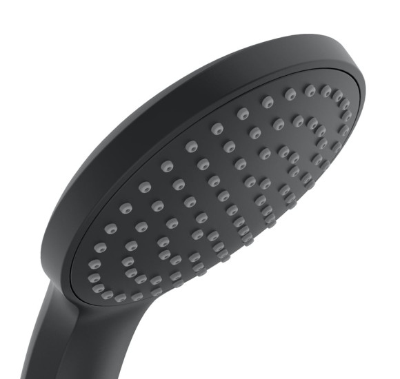 IŠPARDAVIMAS. Ideal Standard Idealrain Soft rankinė dušo galvutė 100 mm, viena funkcija, matinė juoda