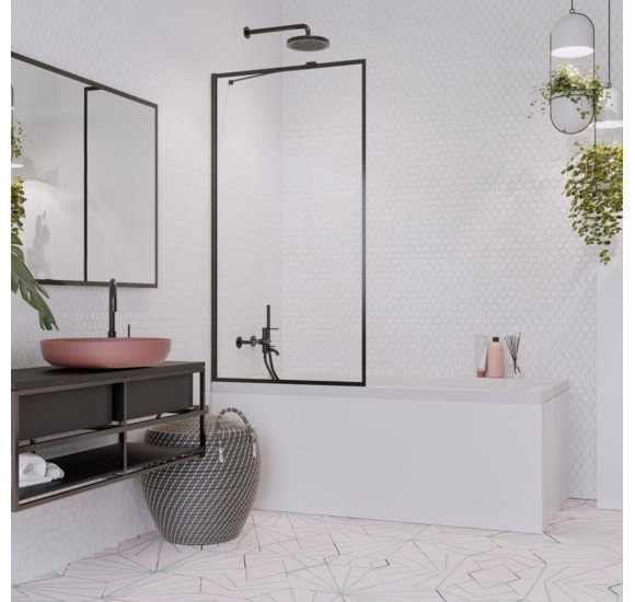 Radaway IDEA Black PNJ II Frame vonios sienelė, pasirinkite dydį