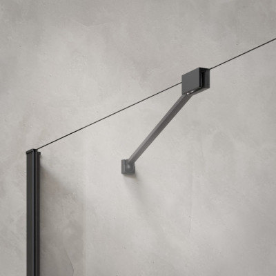 Radaway IDEA Black PNJ II Frame vonios sienelė, pasirinkite dydį