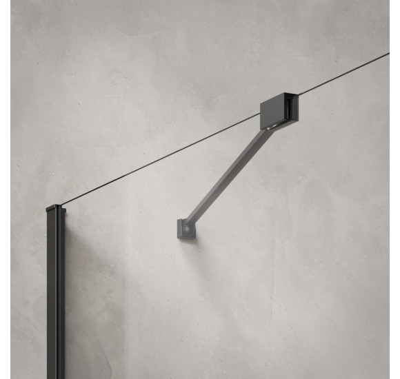 Radaway IDEA Black PNJ II Frame vonios sienelė, pasirinkite dydį