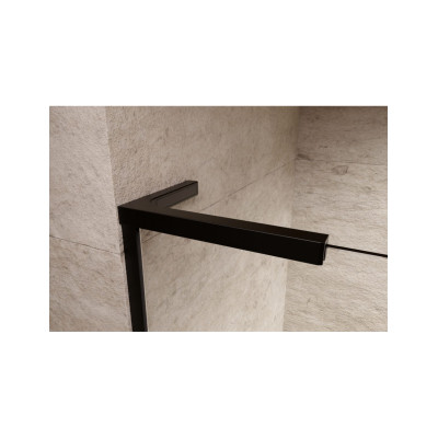 Radaway Modo SL Black II nejudanti dušo sienelė