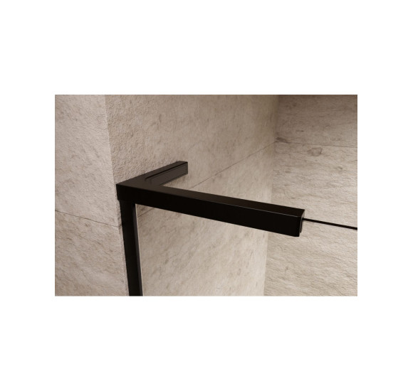 Radaway Modo SL Black II nejudanti dušo sienelė