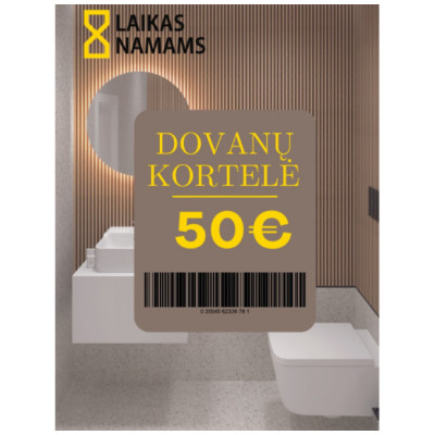 Dovanų kuponas 50 Eur