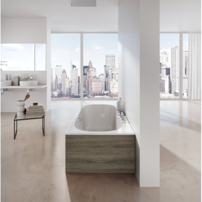 Ravak City Slim 180x80 cm, stačiakampė vonia, akrilas