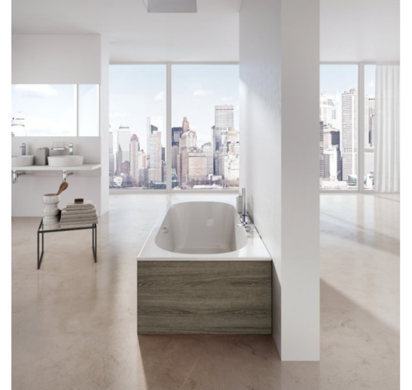 Ravak City Slim 180x80 cm, stačiakampė vonia, akrilas