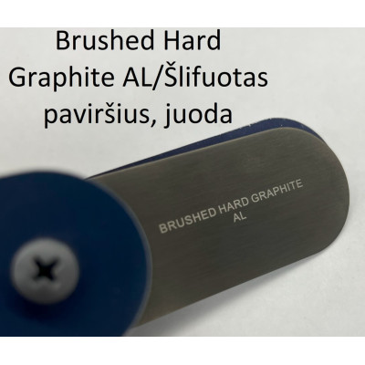 IŠPARDAVIMAS. Grohe Rainshower SmartActive 310 Stacionari dušo galva su sieniniu laikikliu (Brushed Hard Graphite spalva)