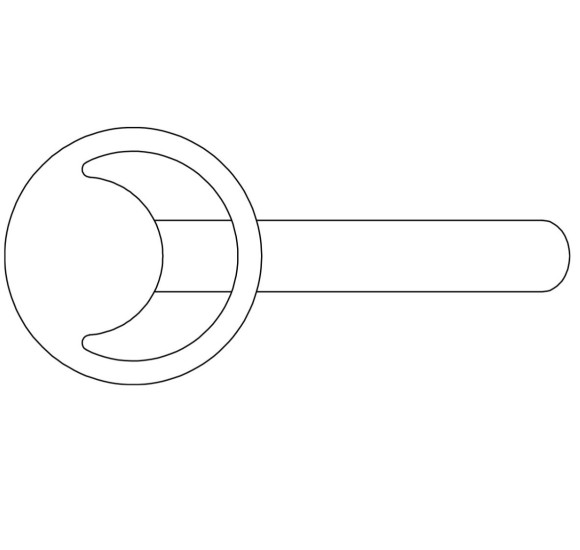 QD MagistroLab Smile praustuvo maišytuvas