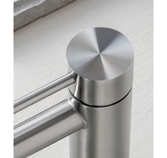 QD MagistroLab TREK praustuvo maišytuvas iš nerūdijančio plieno