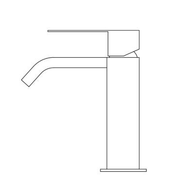 QD MagistroLab Swanky aukštas praustuvo maišytuvas