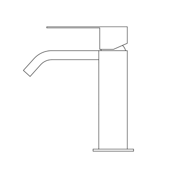 QD MagistroLab Swanky aukštas praustuvo maišytuvas